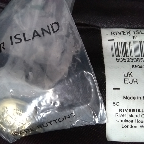 RIVER ISLAND Duster Military Coat - Picture 6 of 10